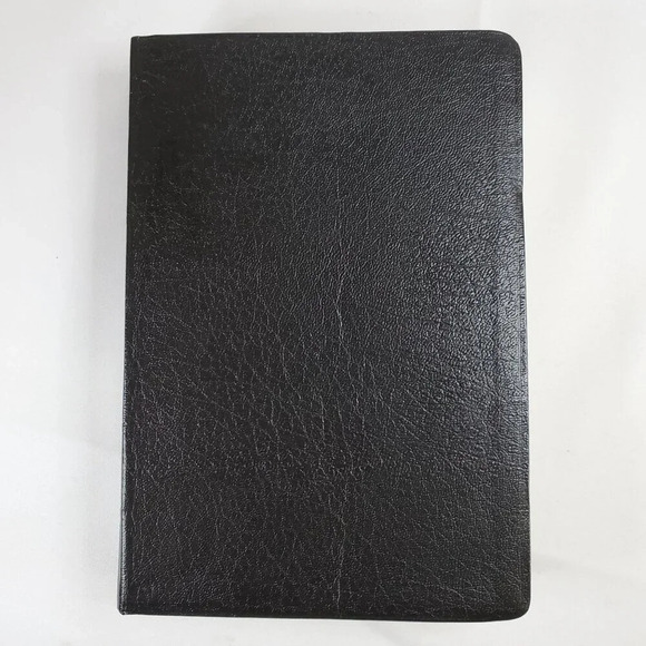 Naves Topical Bible A Digest Of The Holy Scriptures Southwestern 1962 Black Leat - Picture 8 of 8